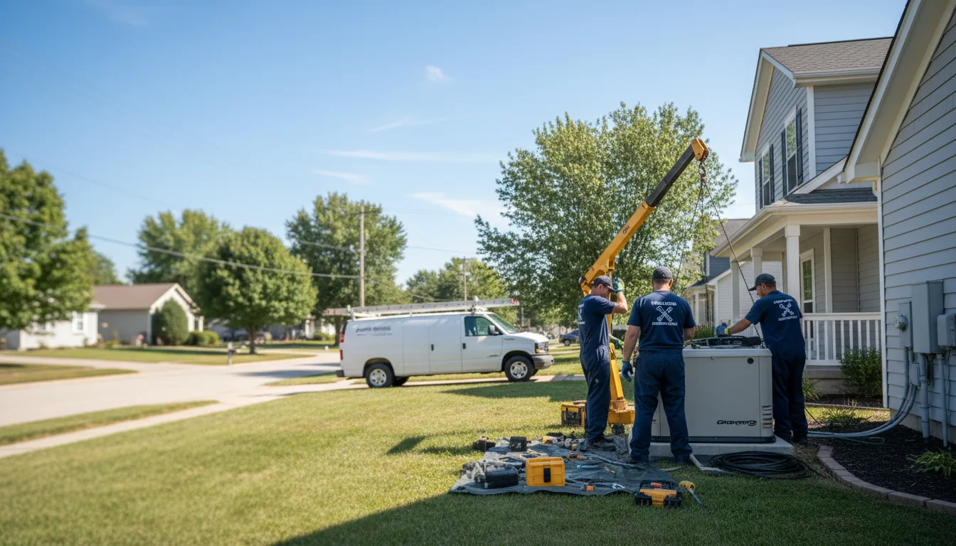 Generator Installation in Paradise, KS near me
